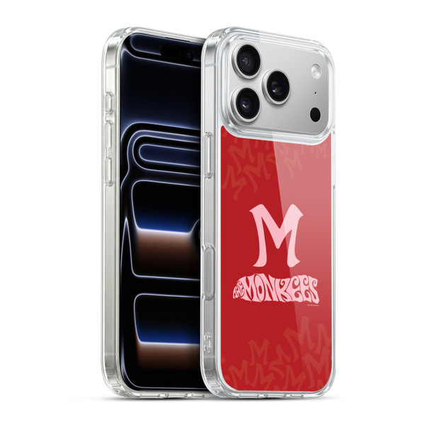 The Monkees Graphics Logotype Soft Gel Case for Apple iPhone 17 Pro Max