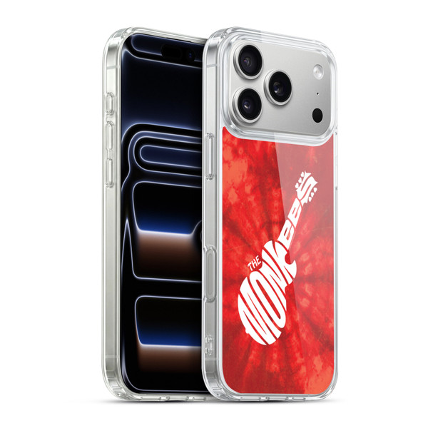 The Monkees Graphics Logo In Red Soft Gel Case for Apple iPhone 17 Pro Max