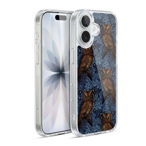 Katerina Kirilova Graphics Night Owls Soft Gel Case for Apple iPhone 17