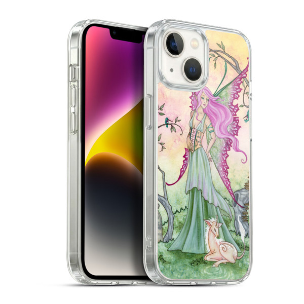 Amy Brown Elemental Series Hummingbird Serenade Soft Gel Case for Apple iPhone 14