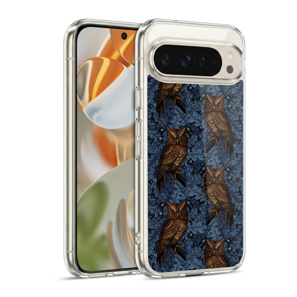 Katerina Kirilova Graphics Night Owls Soft Gel Case for Google Pixel 9 / Pixel 9 Pro