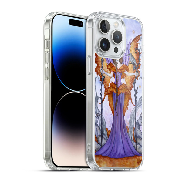 Amy Brown Elemental Series Raven Pixie Soft Gel Case for Apple iPhone 14 Pro Max & MagSafe