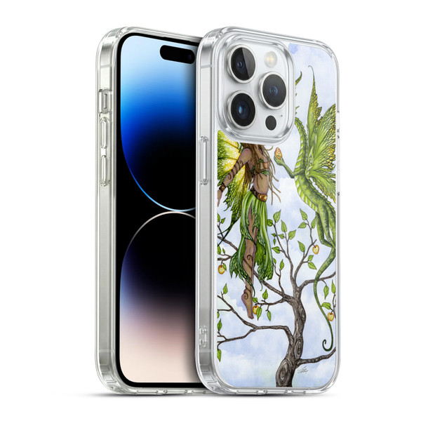 Amy Brown Elemental Series Fruitful Pixie Soft Gel Case for Apple iPhone 14 Pro & MagSafe