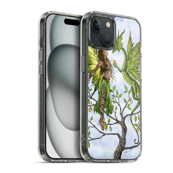 Amy Brown Elemental Series Fruitful Pixie Soft Gel Case for Apple iPhone 15 Plus & MagSafe