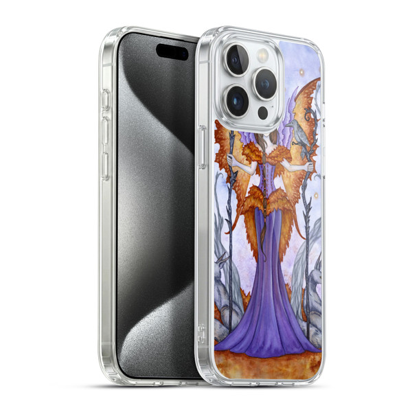 Amy Brown Elemental Series Raven Pixie Soft Gel Case for Apple iPhone 15 Pro Max & MagSafe
