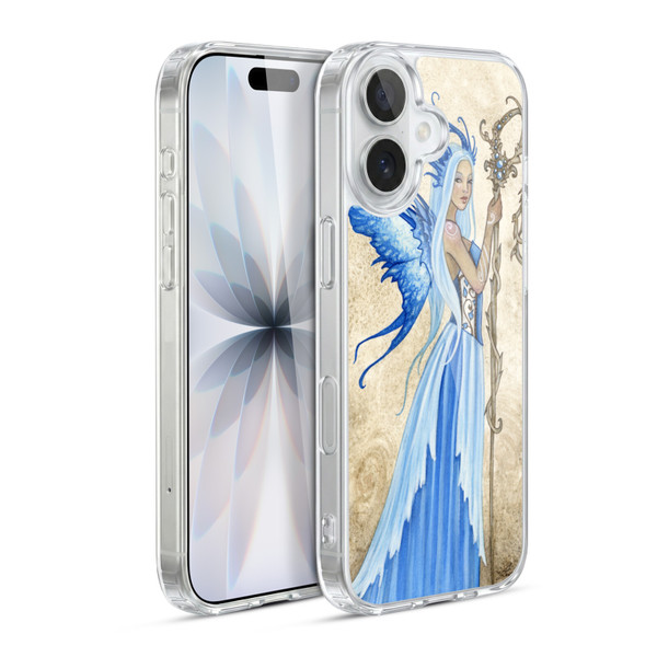 Amy Brown Elemental Series Blue Goddess Soft Gel Case for Apple iPhone 17
