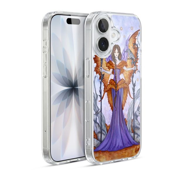 Amy Brown Elemental Series Raven Pixie Soft Gel Case for Apple iPhone 17