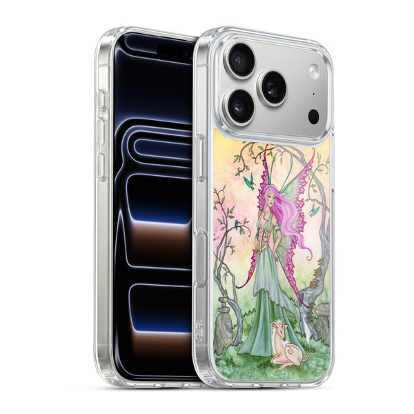 Amy Brown Elemental Series Hummingbird Serenade Soft Gel Case for Apple iPhone 17 Pro
