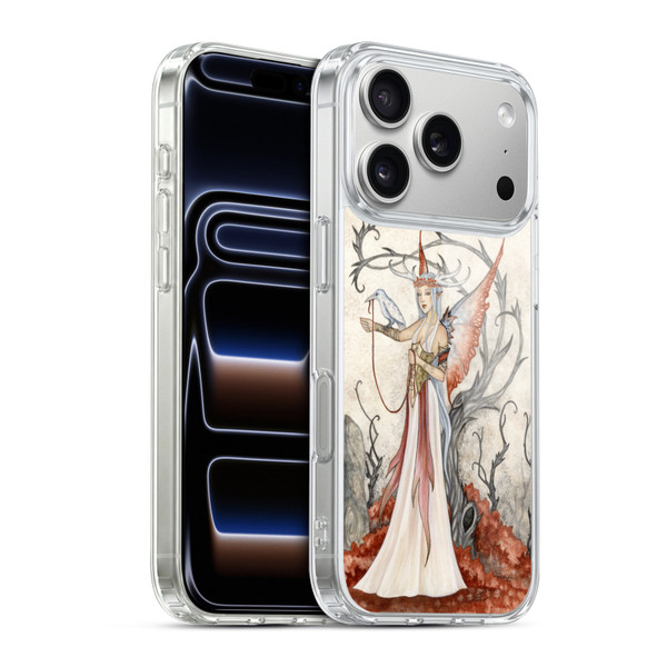Amy Brown Elemental Series White Witch Soft Gel Case for Apple iPhone 17 Pro