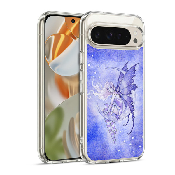 Amy Brown Elemental Series Moon Fairy Soft Gel Case for Google Pixel 9 / Pixel 9 Pro