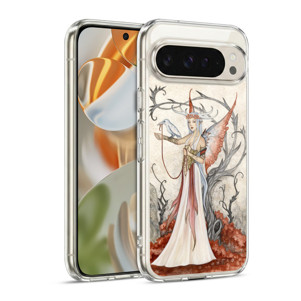 Amy Brown Elemental Series White Witch Soft Gel Case for Google Pixel 9 / Pixel 9 Pro