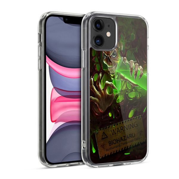 Christos Karapanos Horror 2 Please Take A Drink Soft Gel Case for Apple iPhone 11