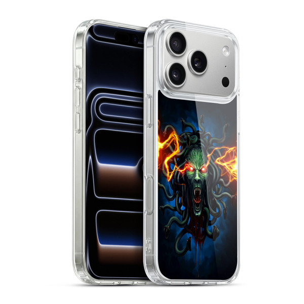 Christos Karapanos Horror 2 Medusa Soft Gel Case for Apple iPhone 17 Pro Max