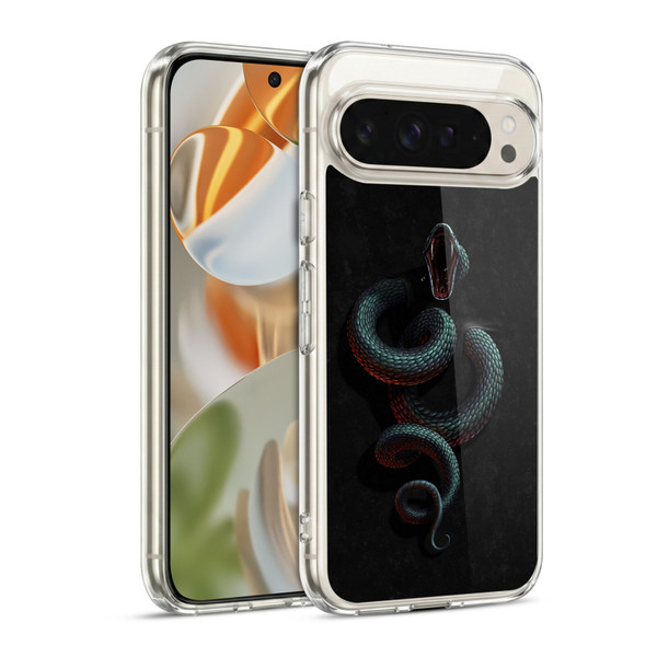 Christos Karapanos Horror 2 Serpent Within Soft Gel Case for Google Pixel 9 / Pixel 9 Pro