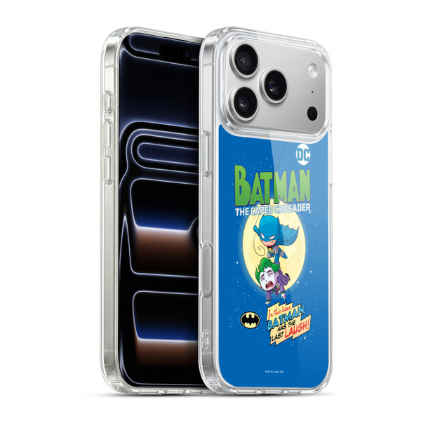 Super Friends DC Comics Toddlers Comic Covers Batman Soft Gel Case for Apple iPhone 17 Pro Max