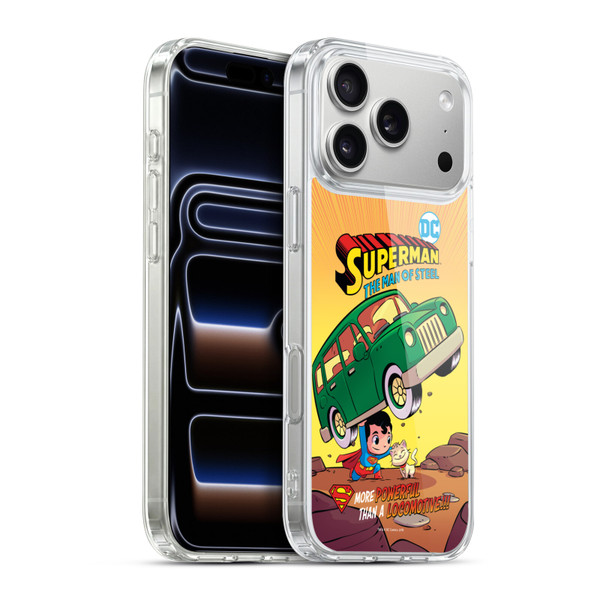 Super Friends DC Comics Toddlers Comic Covers Superman 1 Soft Gel Case for Apple iPhone 17 Pro Max