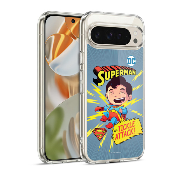 Super Friends DC Comics Toddlers Comic Covers Superman 2 Soft Gel Case for Google Pixel 9 / Pixel 9 Pro