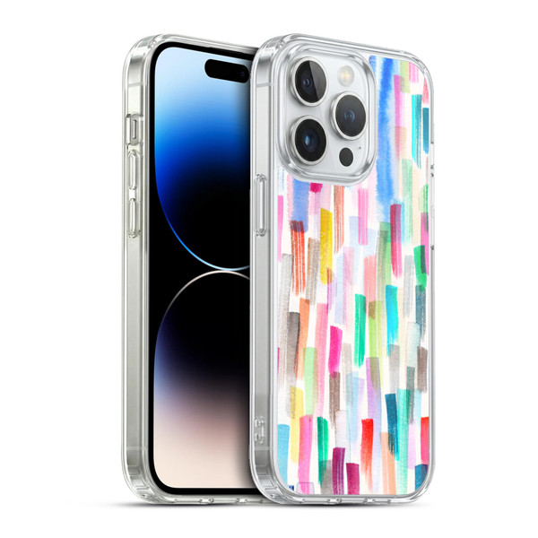 Ninola Colorful Brushstrokes Multi Soft Gel Case for Apple iPhone 13 Pro & MagSafe