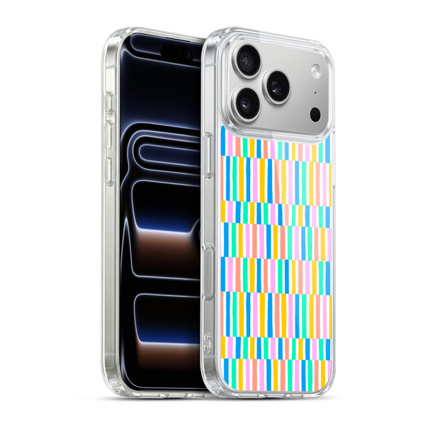 Ninola Colorful Color Block Summer Soft Gel Case for Apple iPhone 17 Pro Max