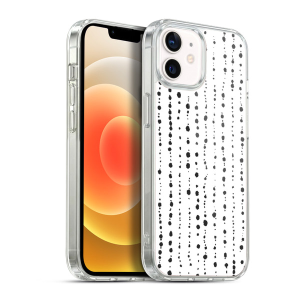 Ninola Freeform Patterns Boho Dots Stripes Soft Gel Case for Apple iPhone 12 / iPhone 12 Pro & MagSafe