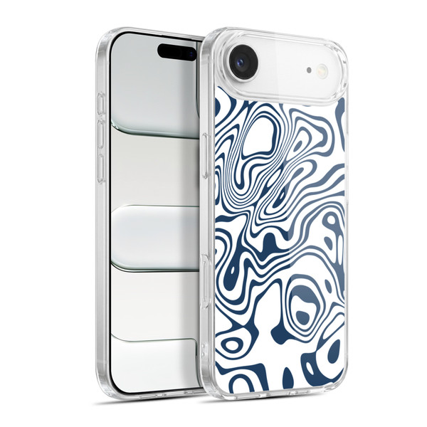 Ninola Freeform Patterns Trippy Circular Shapes Soft Gel Case for Apple iPhone 17 Air