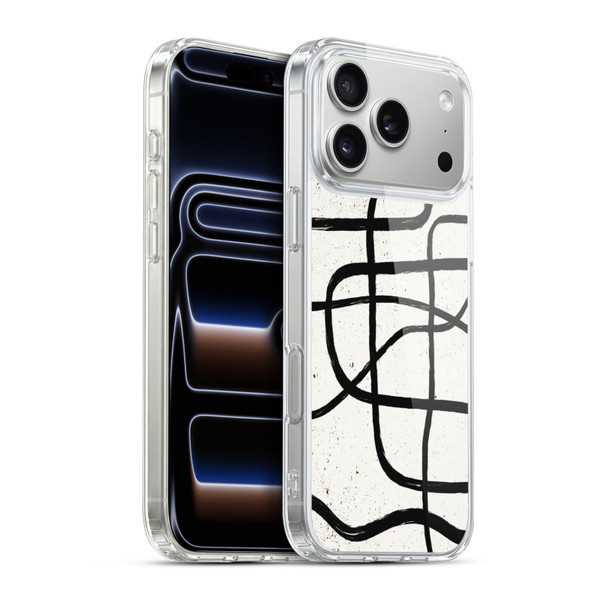 Ninola Freeform Patterns Scandinavian Marker Soft Gel Case for Apple iPhone 17 Pro Max