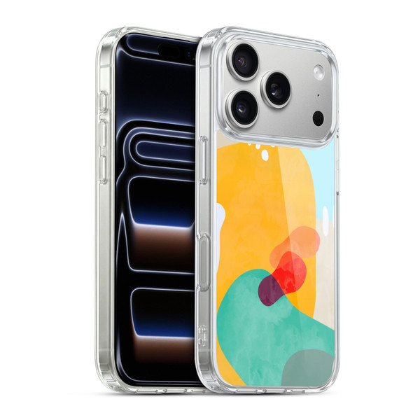 Ninola Freeform Patterns Abstracts Desert Soft Gel Case for Apple iPhone 17 Pro