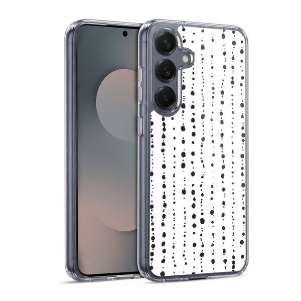 Ninola Freeform Patterns Boho Dots Stripes Soft Gel Case for Samsung Galaxy S25 & MagSafe
