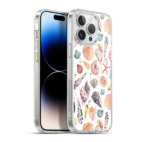 Ninola Ocean Sea Shells Soft Gel Case for Apple iPhone 13 Pro Max & MagSafe