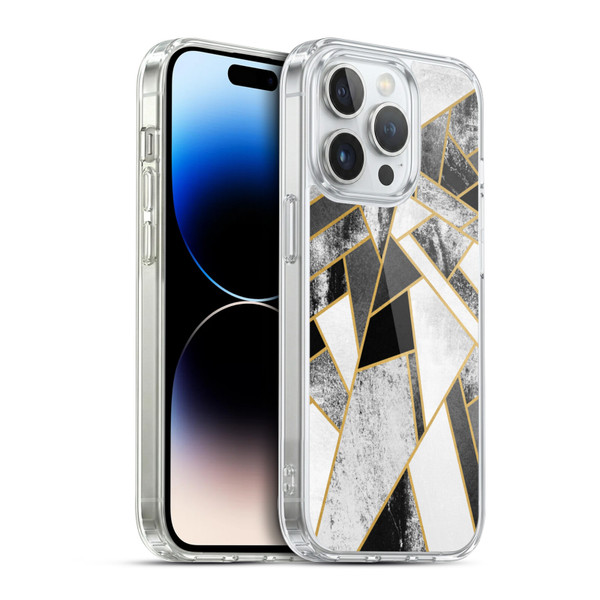 Elisabeth Fredriksson Geometric Design And Pattern Fragments Soft Gel Case for Apple iPhone 14 Pro & MagSafe