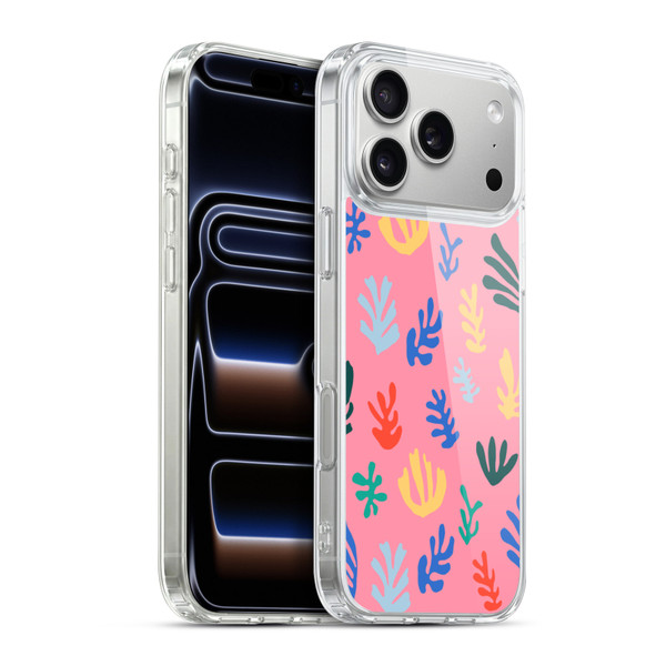 Ninola Ocean Colorful Leaves Soft Gel Case for Apple iPhone 17 Pro Max