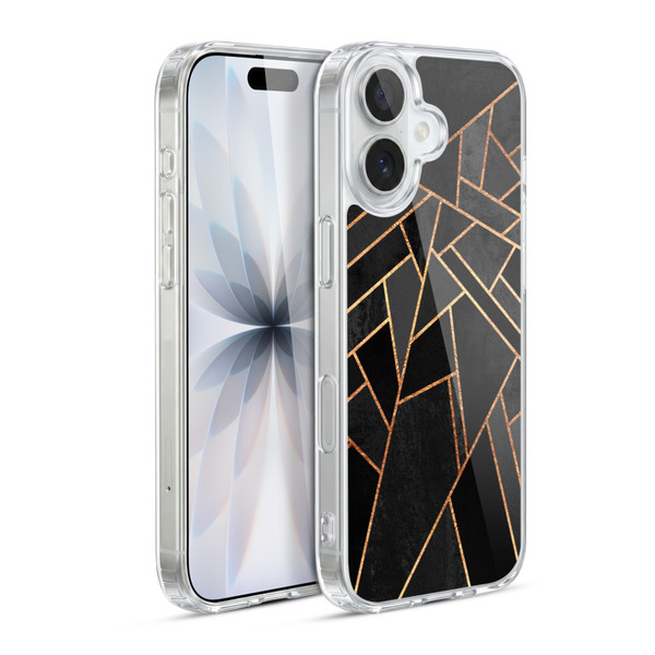 Elisabeth Fredriksson Geometric Design And Pattern Black Night Soft Gel Case for Apple iPhone 17