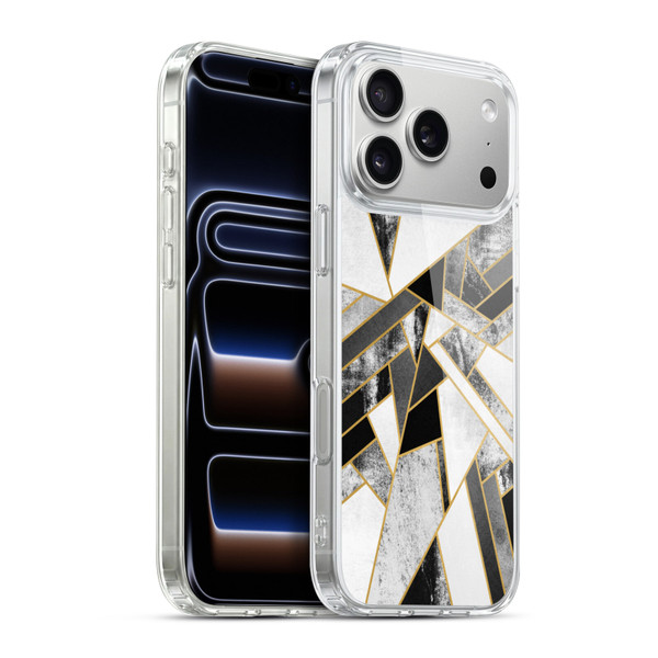 Elisabeth Fredriksson Geometric Design And Pattern Fragments Soft Gel Case for Apple iPhone 17 Pro Max