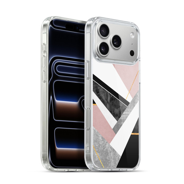 Elisabeth Fredriksson Geometric Design And Pattern Lines And Layers Soft Gel Case for Apple iPhone 17 Pro Max