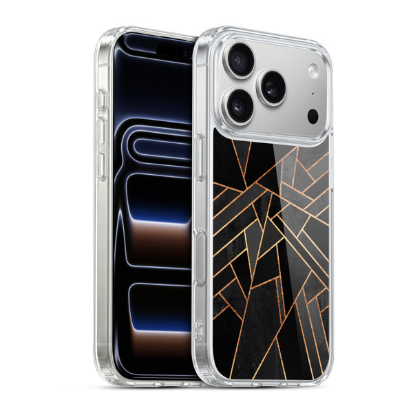 Elisabeth Fredriksson Geometric Design And Pattern Black Night Soft Gel Case for Apple iPhone 17 Pro