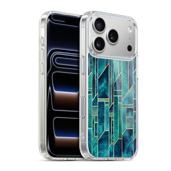 Elisabeth Fredriksson Geometric Design And Pattern Blue Skies Soft Gel Case for Apple iPhone 17 Pro
