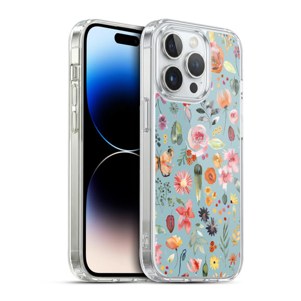 Ninola Spring Floral Nature Soft Gel Case for Apple iPhone 13 Pro & MagSafe