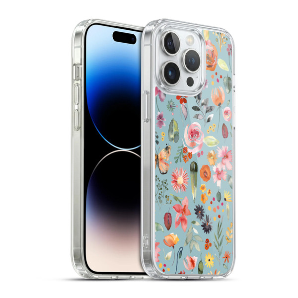 Ninola Spring Floral Nature Soft Gel Case for Apple iPhone 14 Pro Max & MagSafe