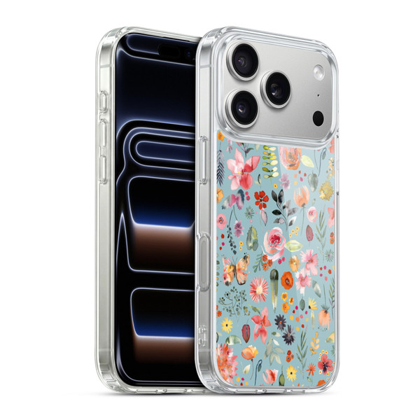 Ninola Spring Floral Nature Soft Gel Case for Apple iPhone 17 Pro