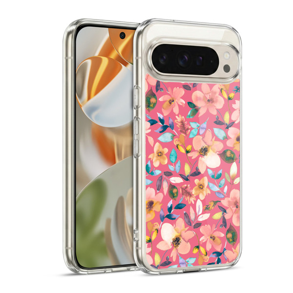 Ninola Spring Floral Tropical Flowers Soft Gel Case for Google Pixel 9 / Pixel 9 Pro