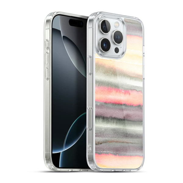Ninola Watercolor Patterns Gradient Summer Soft Gel Case for Apple iPhone 16 Pro Max & MagSafe