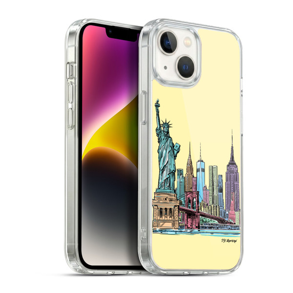 P.D. Moreno City Sketches NYC Soft Gel Case for Apple iPhone 14