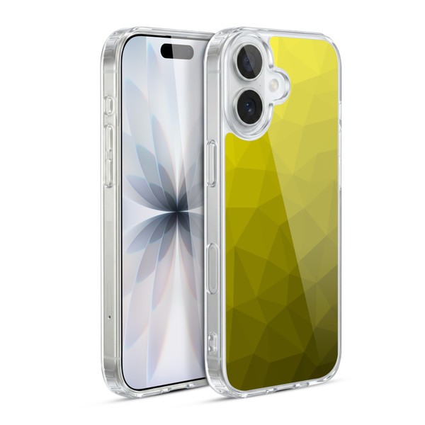 PLdesign Geometric Patterns Yellow Gradient Mesh Soft Gel Case for Apple iPhone 17