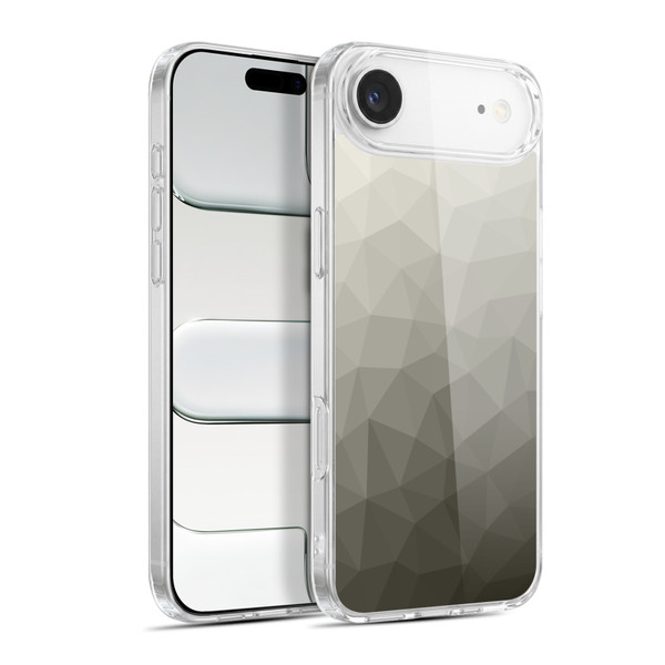 PLdesign Geometric Patterns Gray Gradient Mesh Soft Gel Case for Apple iPhone 17 Air