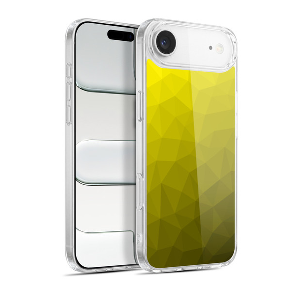PLdesign Geometric Patterns Yellow Gradient Mesh Soft Gel Case for Apple iPhone 17 Air