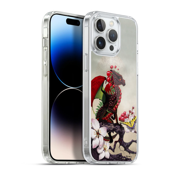 Stanley Morrison Art Cherry Tree, Dragon, Butterfly Soft Gel Case for Apple iPhone 13 Pro Max & MagSafe