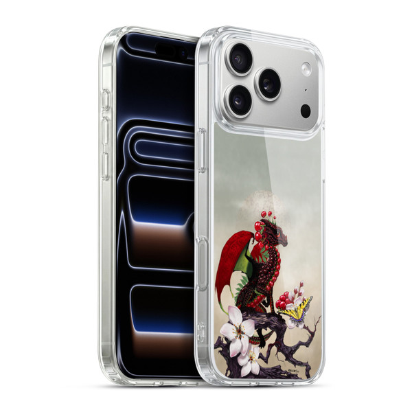 Stanley Morrison Art Cherry Tree, Dragon, Butterfly Soft Gel Case for Apple iPhone 17 Pro Max