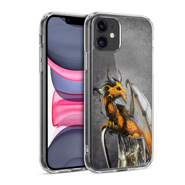 Stanley Morrison Dragons Honey Mead Drink Soft Gel Case for Apple iPhone 11