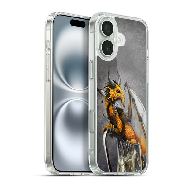 Stanley Morrison Dragons Honey Mead Drink Soft Gel Case for Apple iPhone 16 Plus & MagSafe