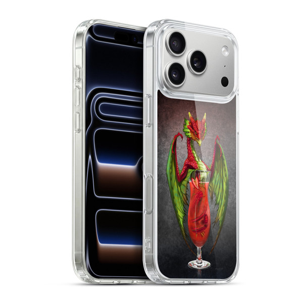 Stanley Morrison Dragons Strawberry Daquiri Soft Gel Case for Apple iPhone 17 Pro Max